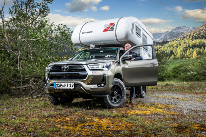 The new Toyota Hilux with Tischer Trail 260S