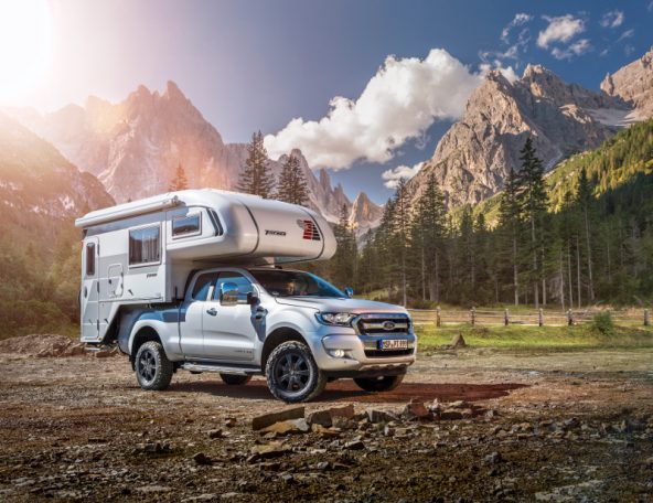 TISCHER TRAIL 260S auf Pick-Up Ford Ranger