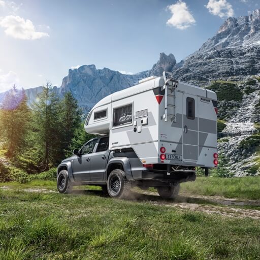 Tischer: Absetzkabinen für Pick-up-Camper mit Anspruch